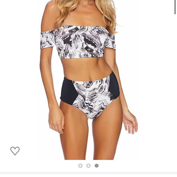 Reef Other - Reef Off the Shoulder Marble Pacsun bikini